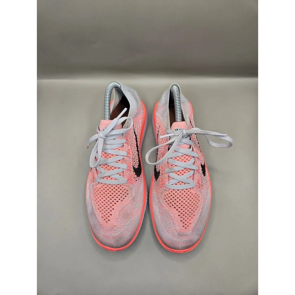 Nike Free RN Flyknit 2018 Shoes Womens 9 Crimson Pulse Running Athletic Sneakers